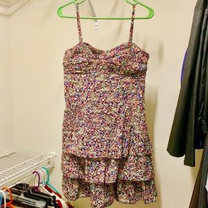 COPY - Express floral ruffle dress